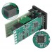 Digitální PID termostat REX-C100 - 0~1200°C, K senzor 0~400°C, SSR Relé 40A, chladič AL, 230V AC, model: REX-C100FK02-V*AN 