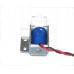 Solenoid, miniaturní elektromagnetický ventil, 5.5mm, 12V DC, 90°, plast, NO