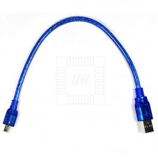 Kabel USB typ A  samice / USB mini B samice, 30cm