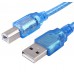 Kabel USB typ A samice / USB typ B samice, 30cm