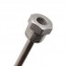 Nerezové ocelové pouzdro se závitem 1/2" pro teplotní čidla, 8x75mm , DS18B20, PT100, apod.