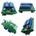 8 kanálový reléový modul, DIN, PLC, RTU Modbus/RS-485, AT příkazy, 12V DC, R4D8A08