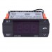 Digitální dotykový termostat STC-3000, -55°C ~ +120°C, LED, 1 výstup, 30A, ALARM, senzor 1m, 230V 