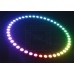 45x inteligentní RGB LED NeoPixel, WS2812B, kruh, 5050, 5V, 12cm