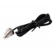 Waterproof NTC thermistor on cable 3m, 10k, B3435, 1%, M8 mount