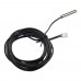 Waterproof NTC thermistor on cable 3m, 10k, B3950, 1%