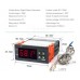 Termostat ZFX-7016X, K senzor, -50°C ~ +999°C, 30A kontakt, akustický alarm, senzor 1m, 90V ~ 250V AC