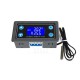 Panelový termostat, -50°C ~ 110°C, alarm, 12V DC, XY-WT01