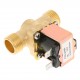 Solenoid, solenoid valve, 1/2 ", 12V DC, straight, brass, FPD-270A, NC