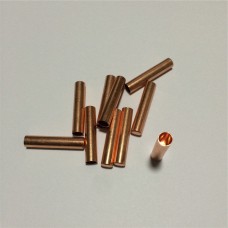 Copper case for temperature sensors, 6x30mm, DS18B20, PT100, etc.