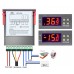 Digitální termostat DST-1000, -50°C ~ +99°C, LED, 2 výstupy, digitální senzor 1m, 230V  AC