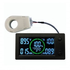Panel induction multi-function DC tester, 0~200A, 0~300V, 0~999kW, DC, Bluetooth, APP, WLS-MVA200
