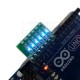 6x LED indikátor stavů IO portů, modrá
