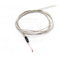 NTC thermistor bead with glass head, 1m cable, 4000, 100K 1%