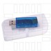 Třímístný USB měřič spotřeby, kapacity, napětí a proudu 0 ~ 3A