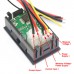 Panelové měřidlo - voltmetr 0~100V,  ampérmetr 0~10A 