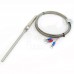 PT100 thermocouple platinum in waterproofed stainless steel housing, -50 ° C ~ 450 ° C, 2m