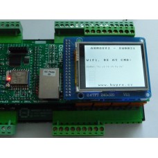 ARMOSY-2, Ovládání WiFi ESP8266 AT příkazy, příklad